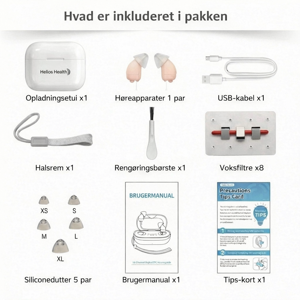 HeliosHear – Komfortable høreapparater