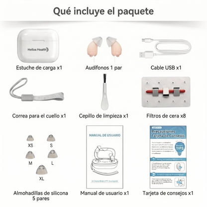 HeliosHear™ – Audífonos cómodos