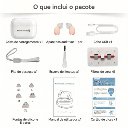 HeliosHear™ – Aparelhos Auditivos Confortáveis