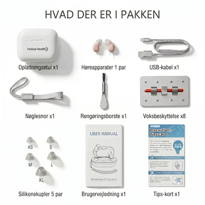 HeliosHear – Komfortable høreapparater